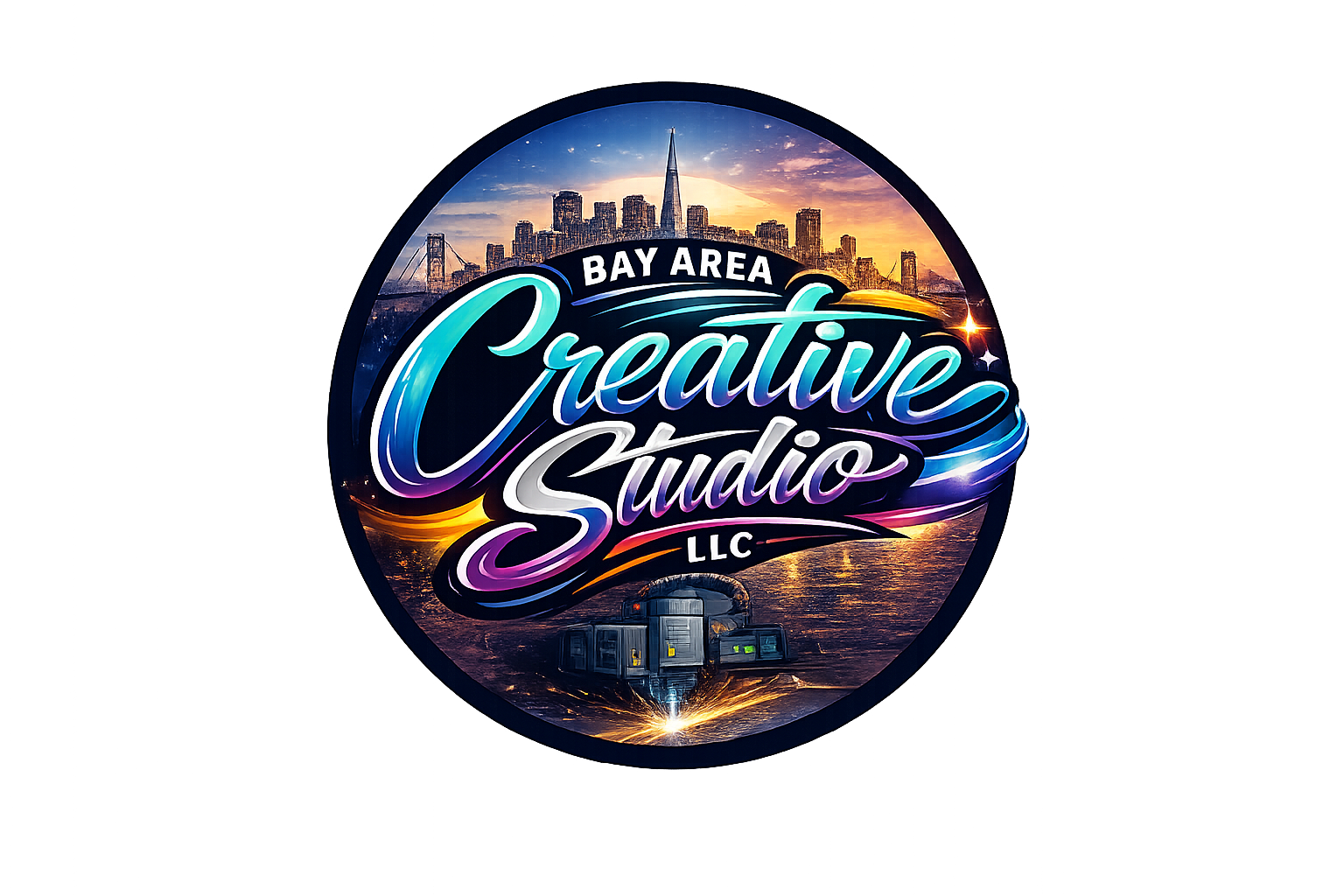 Bay Area Creative Studio badge artwork